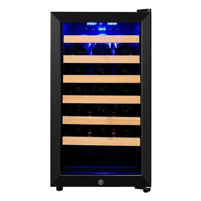 سعر جيد Touch Control Wine Cooler Cabinet 5 Shelves for Organized Wine Collection الانترنت